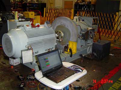 Flywheel generator rotor instability caused by structural resonance